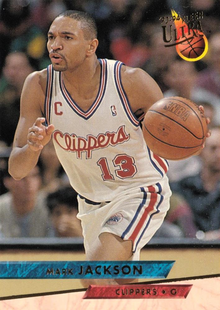 1993-94 Fleer Ultra Mark Jackson #87 Los Angeles Clippers