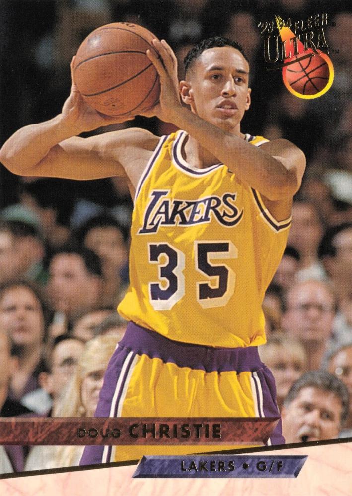 1993-94 Fleer Ultra Doug Christie #93 Los Angeles Lakers