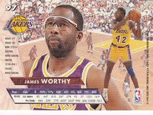Load image into Gallery viewer, 1993-94 Fleer Ultra James Worthy #97 Los Angeles Lakers

