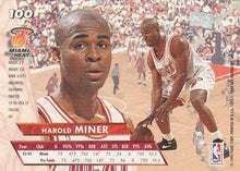 Load image into Gallery viewer, 1993-94 Fleer Ultra Harold Miner #100 Miami Heat
