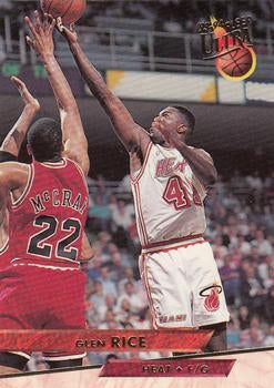 1993-94 Fleer Ultra Glen Rice #101 Miami Heat