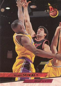 1993-94 Fleer Ultra Rony Seikaly #102 Miami Heat