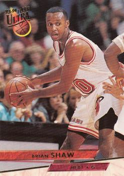 1993-94 Fleer Ultra Brian Shaw #103 Miami Heat