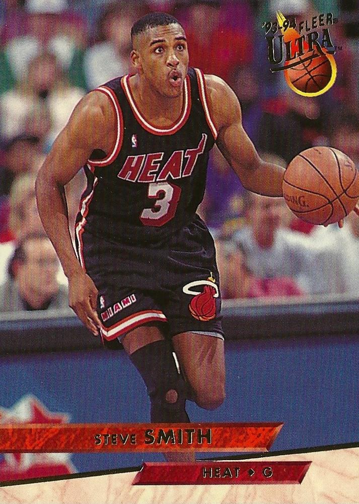 1993-94 Fleer Ultra Steve Smith #104 Miami Heat