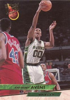 1993-94 Fleer Ultra Anthony Avent #105 Milwaukee Bucks