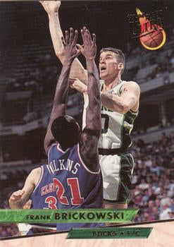 1993-94 Fleer Ultra Frank Brickowski #107 Milwaukee Bucks