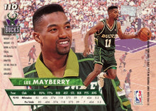 Load image into Gallery viewer, 1993-94 Fleer Ultra Lee Mayberry #110 Milwaukee Bucks
