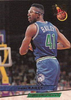 1993-94 Fleer Ultra Thurl Bailey #113 Minnesota Timberwolves