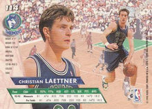 Load image into Gallery viewer, 1993-94 Fleer Ultra Christian Laettner #114 Minnesota Timberwolves

