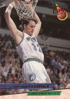 1993-94 Fleer Ultra Christian Laettner #114 Minnesota Timberwolves