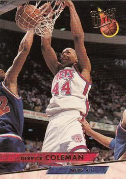 1993-94 Fleer Ultra Derrick Coleman #119 New Jersey Nets