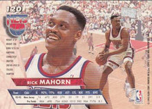 Load image into Gallery viewer, 1993-94 Fleer Ultra Rick Mahorn #120 New Jersey Nets
