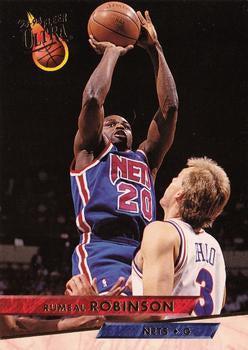 1993-94 Fleer Ultra Rumeal Robinson #122 New Jersey Nets