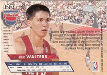 Load image into Gallery viewer, 1993-94 Fleer Ultra Rex Walters RC #123 New Jersey Nets
