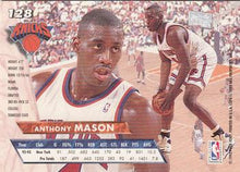 Load image into Gallery viewer, 1993-94 Fleer Ultra Anthony Mason #128 New York Knicks
