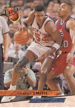 1993-94 Fleer Ultra Charles Smith #131 New York Knicks