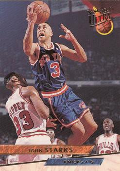 1993-94 Fleer Ultra John Starks #132 New York Knicks
