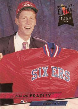 1993-94 Fleer Ultra Shawn Bradley RC #139 Philadelphia 76ers