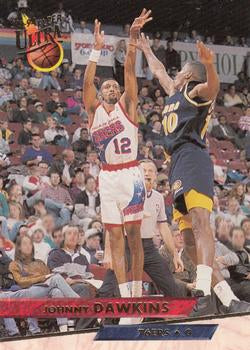 1993-94 Fleer Ultra Johnny Dawkins #140 Philadelphia 76ers
