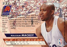 Load image into Gallery viewer, 1993-94 Fleer Ultra Malcolm Mackey RC #149 Phoenix Suns
