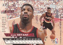 Load image into Gallery viewer, 1993-94 Fleer Ultra Mark Bryant #153 Portland Trail Blazers
