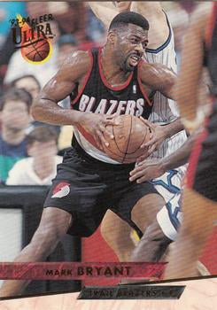 1993-94 Fleer Ultra Mark Bryant #153 Portland Trail Blazers