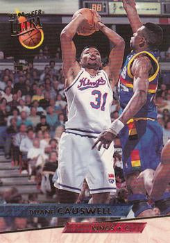 1993-94 Fleer Ultra Duane Causwell #160 Sacramento Kings