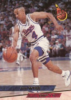 1993-94 Fleer Ultra Spud Webb #165 Sacramento Kings