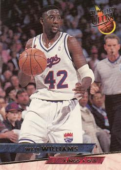 1993-94 Fleer Ultra Walt Williams #166 Sacramento Kings