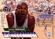 Load image into Gallery viewer, 1993-94 Fleer Ultra Luther Wright RC #191 Utah Jazz
