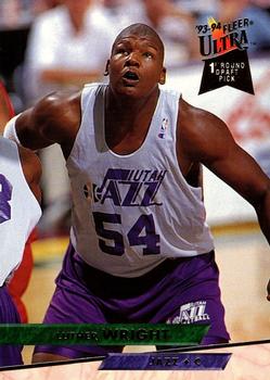 1993-94 Fleer Ultra Luther Wright DPK,RC #191 Utah Jazz