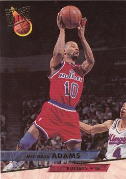 1993-94 Fleer Ultra Michael Adams #192 Washington Bullets