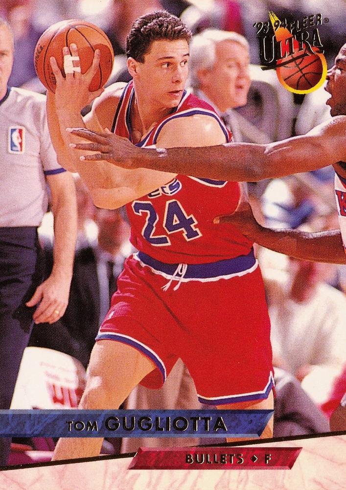 1993-94 Fleer Ultra Tom Gugliotta #195 Washington Bullets