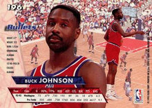 Load image into Gallery viewer, 1993-94 Fleer Ultra Buck Johnson #196 Washington Bullets
