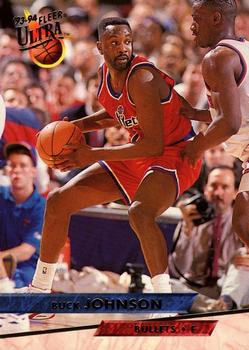 1993-94 Fleer Ultra Buck Johnson #196 Washington Bullets