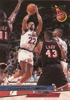 1993-94 Fleer Ultra LaBradford Smith #197 Washington Bullets