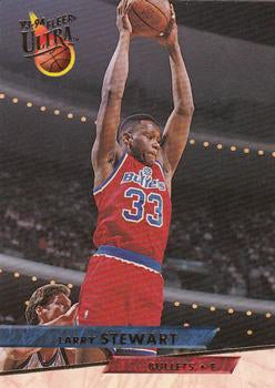 1993-94 Fleer Ultra Larry Stewart #198 Washington Bullets