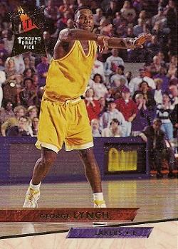 1993-94 Fleer Ultra George Lynch RC #95 Los Angeles Lakers