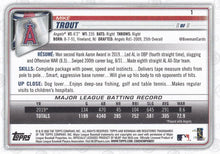 Load image into Gallery viewer, 2020 Bowman Mike Trout #1 Angels
