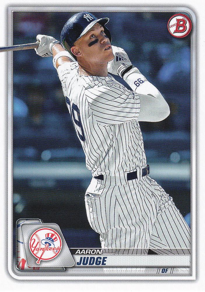 2020 Bowman Aaron Judge #2 New York Yankees