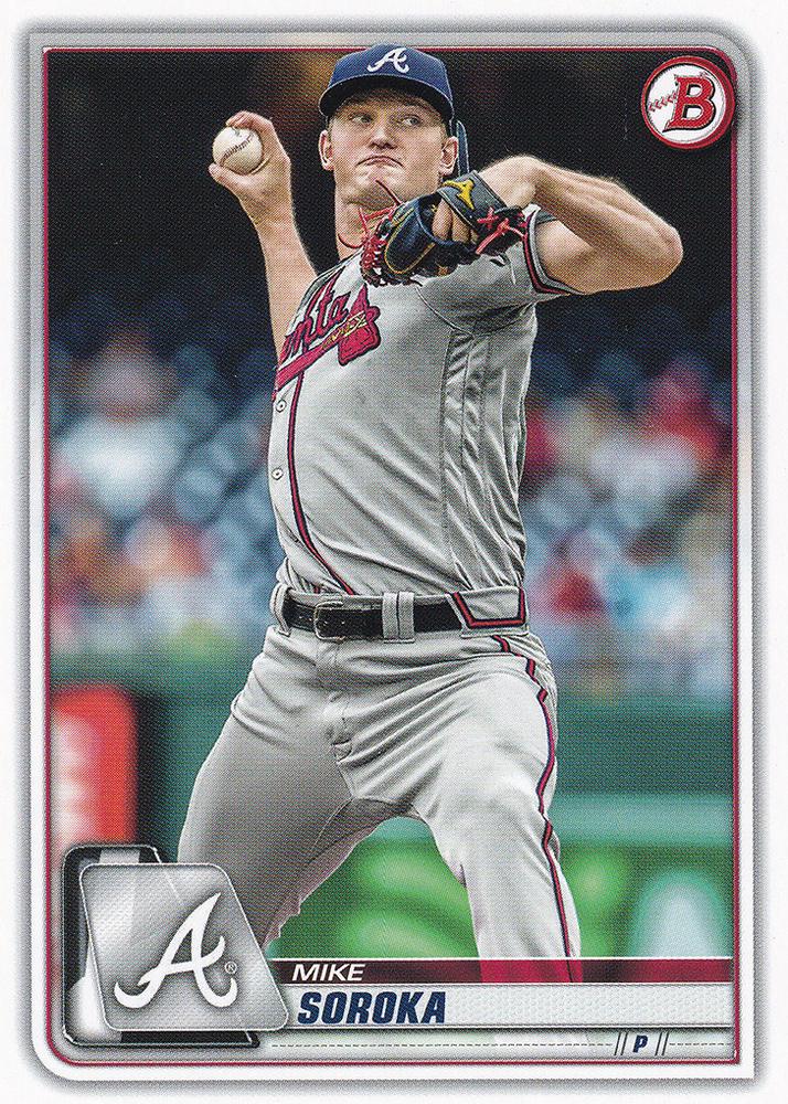 2020 Bowman Mike Soroka #7 Atlanta Braves