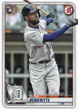 Load image into Gallery viewer, 2020 Bowman Travis Demeritte RC #16 Detroit Tigers
