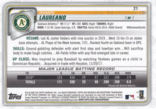 Load image into Gallery viewer, 2020 Bowman Ramon Laureano #21 Oakland Athletics

