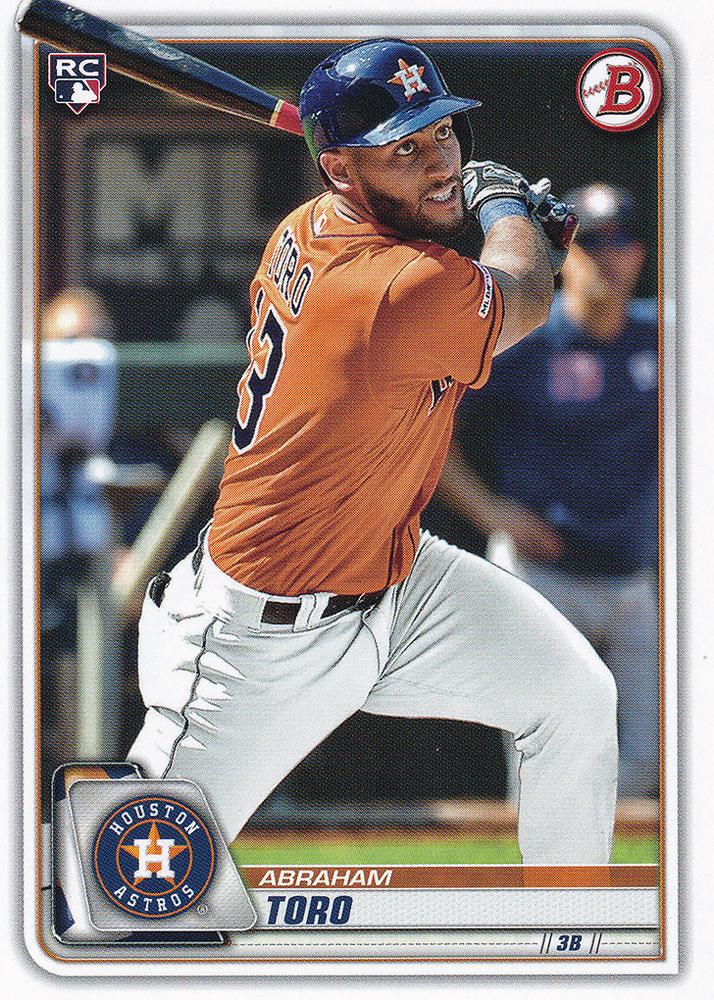 2020 Bowman Abraham Toro RC #23 Houston Astros