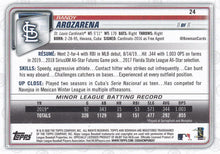 Load image into Gallery viewer, 2020 Bowman Randy Arozarena RC #24 St. Louis Cardinals
