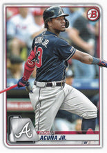 Load image into Gallery viewer, 2020 Bowman Ronald Acuña Jr. #27 Atlanta Braves
