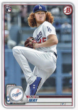 Load image into Gallery viewer, 2020 Bowman Dustin May RC #38 Los Angeles Dodgers
