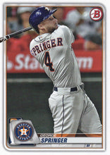Load image into Gallery viewer, 2020 Bowman George Springer #41 Houston Astros
