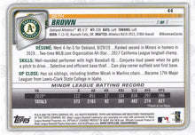 Load image into Gallery viewer, 2020 Bowman Seth Brown RC #44 Oakland Athletics
