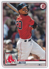 Load image into Gallery viewer, 2020 Bowman Mookie Betts #45 Boston Red Sox
